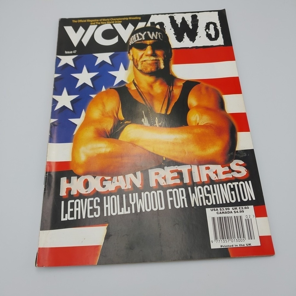 February 1999 WCW/NWO Wrestling Magazine Vol. 1 #47 w/Hulk Hogan Retirement WOW!